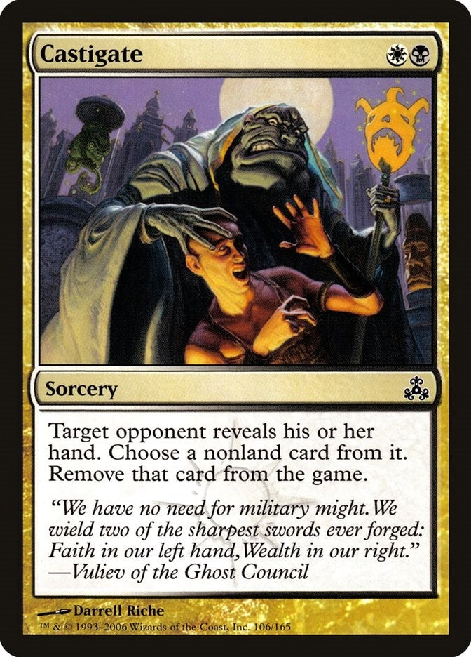 Image for Castigate (106) [Guildpact] - Magic: The Gathering