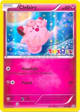 Image for Clefairy - 50/83 (Toys R Us Promo) (050/083) [Miscellaneous Cards & Products] - Pokemon