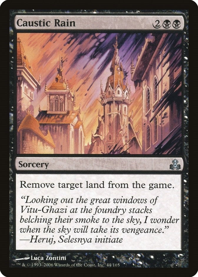 Image for Caustic Rain (44) [Guildpact] - Magic: The Gathering