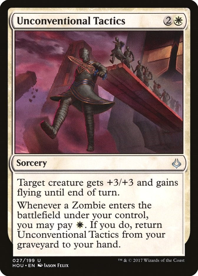 Image for Unconventional Tactics (27) [Hour of Devastation] - Magic: The Gathering