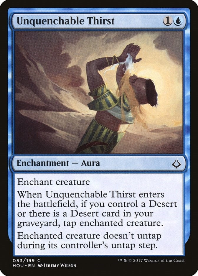 Image for Unquenchable Thirst (53) [Hour of Devastation] - Magic: The Gathering