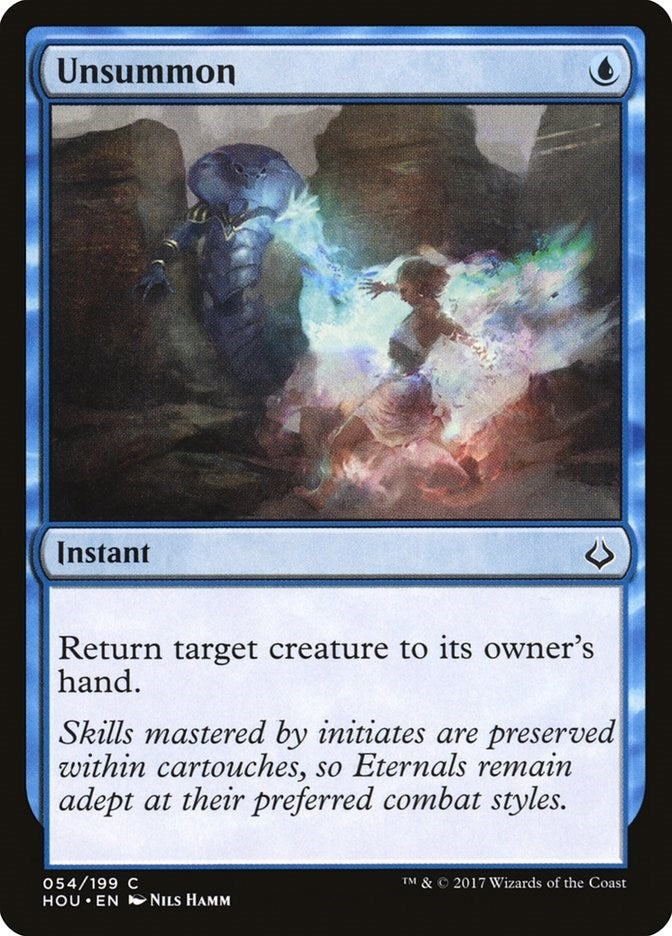 Image for Unsummon (54) [Hour of Devastation] - Magic: The Gathering