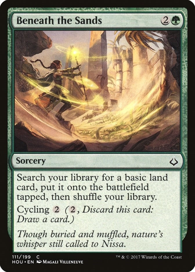 Image for Beneath the Sands (111) [Hour of Devastation] - Magic: The Gathering