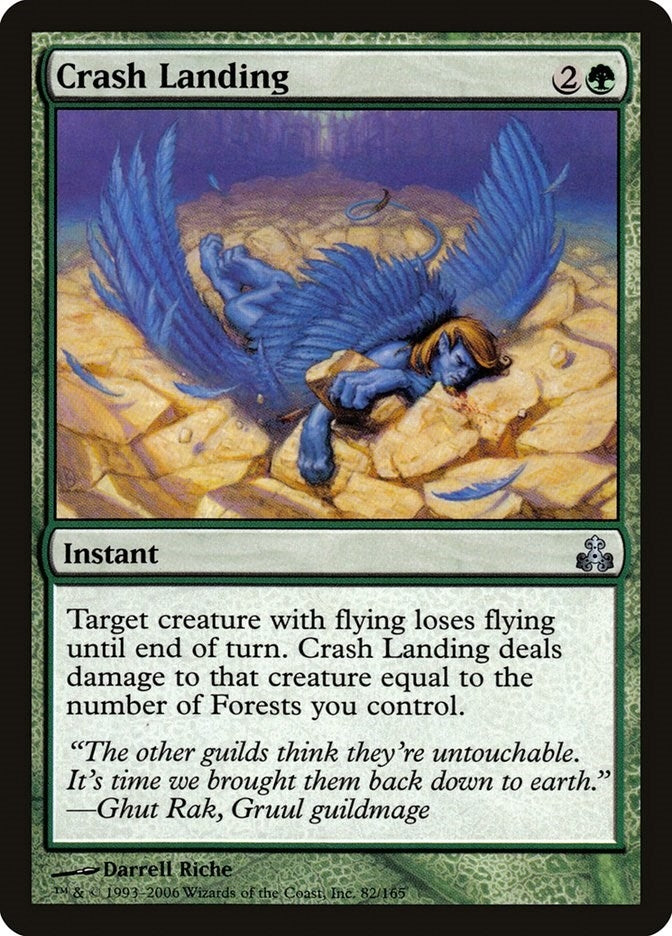 Image for Crash Landing (82) [Guildpact] - Magic: The Gathering