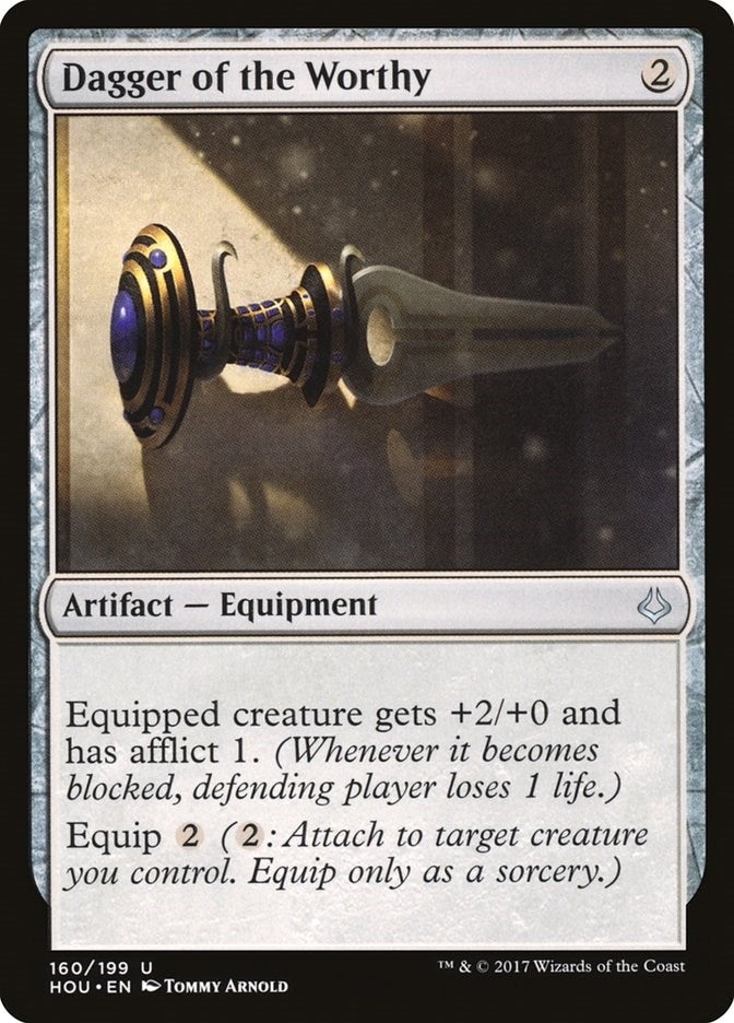 Image for Dagger of the Worthy (160) [Hour of Devastation] - Magic: The Gathering