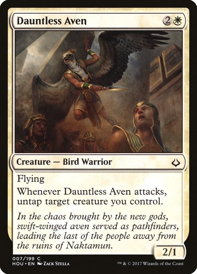 Image for Dauntless Aven (7) [Hour of Devastation] - Magic: The Gathering