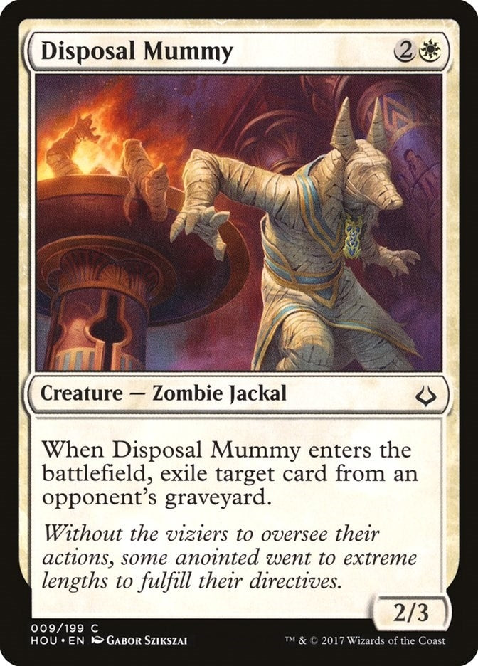 Image for Disposal Mummy (9) [Hour of Devastation] - Magic: The Gathering