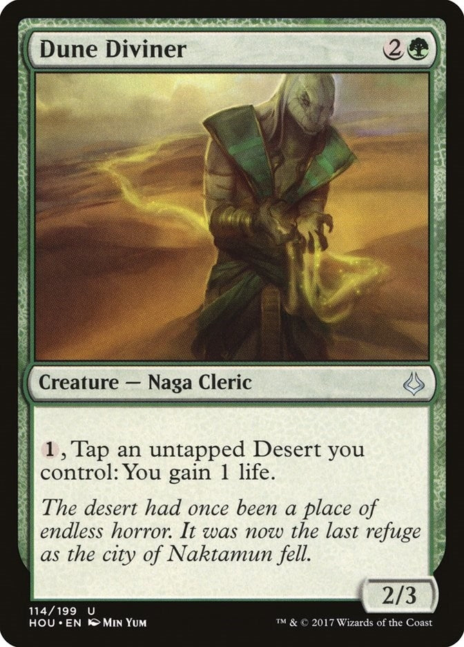 Image for Dune Diviner (114) [Hour of Devastation] - Magic: The Gathering