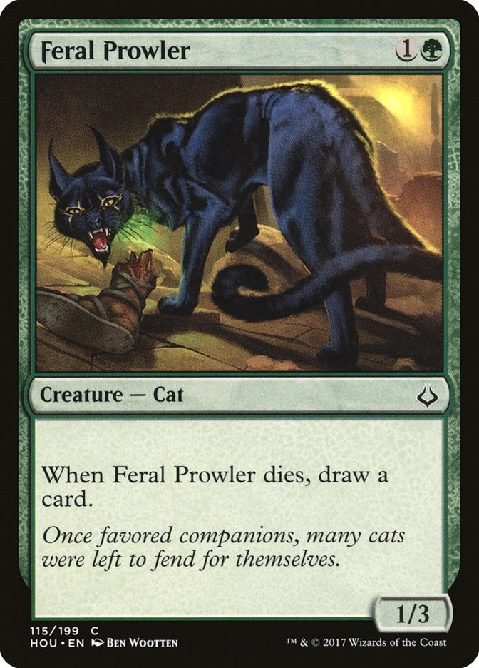 Image for Feral Prowler (115) [Hour of Devastation] - Magic: The Gathering