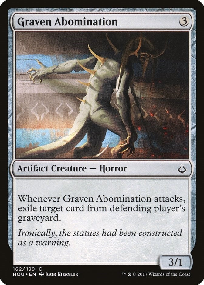 Image for Graven Abomination (162) [Hour of Devastation] - Magic: The Gathering