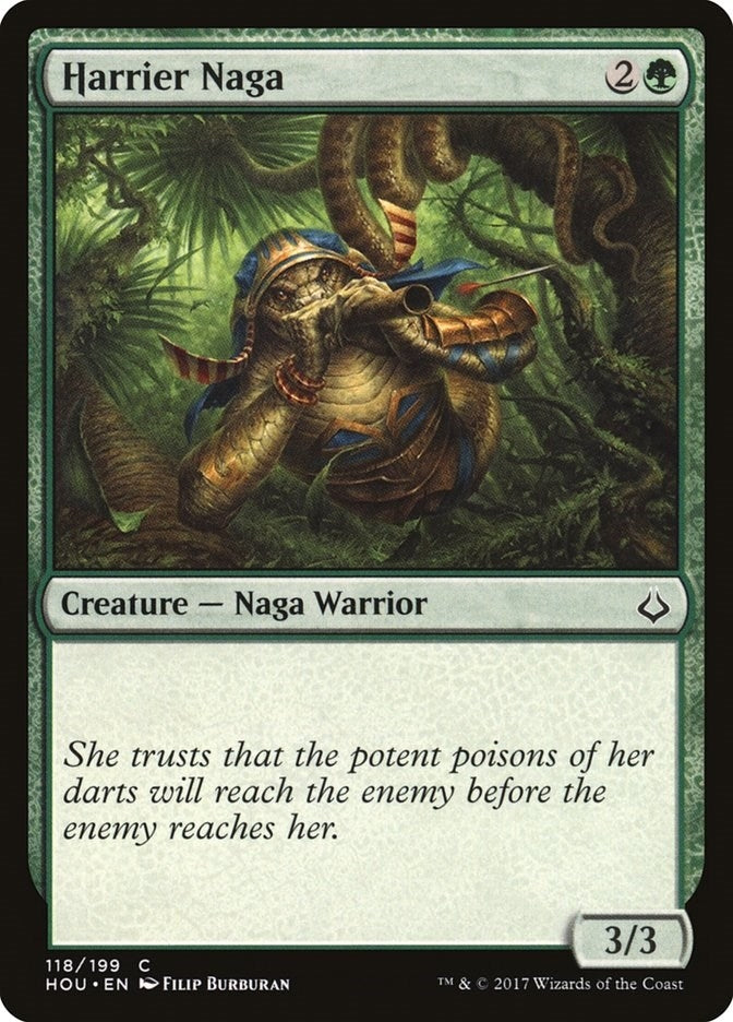Image for Harrier Naga (118) [Hour of Devastation] - Magic: The Gathering