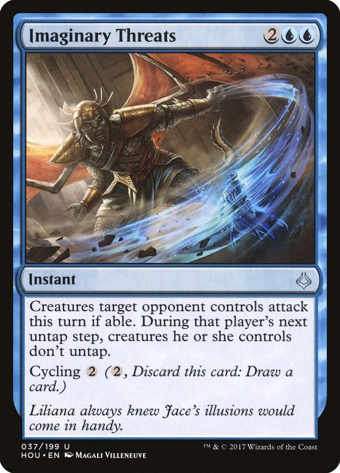 Image for Imaginary Threats (37) [Hour of Devastation] - Magic: The Gathering
