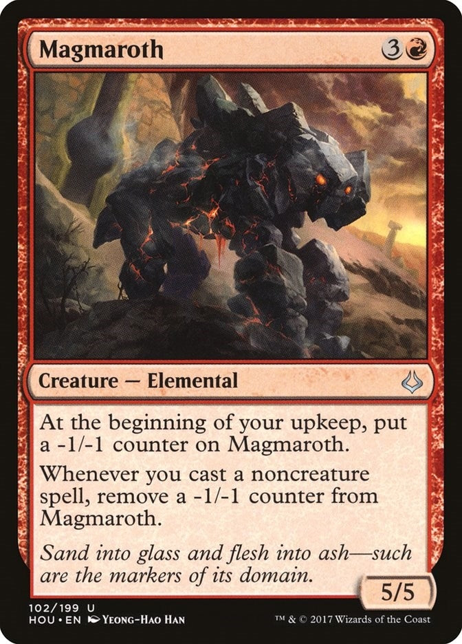 Image for Magmaroth (102) [Hour of Devastation] - Magic: The Gathering