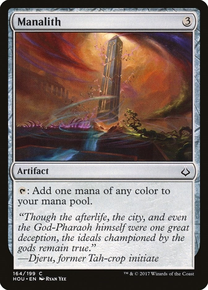 Image for Manalith (164) [Hour of Devastation] - Magic: The Gathering