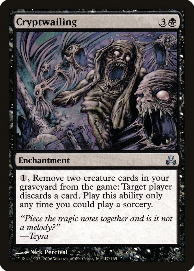 Image for Cryptwailing (47) [Guildpact] - Magic: The Gathering
