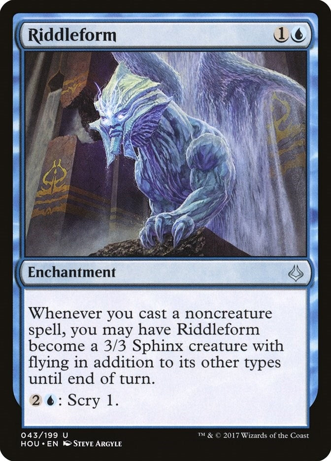 Image for Riddleform (43) [Hour of Devastation] - Magic: The Gathering
