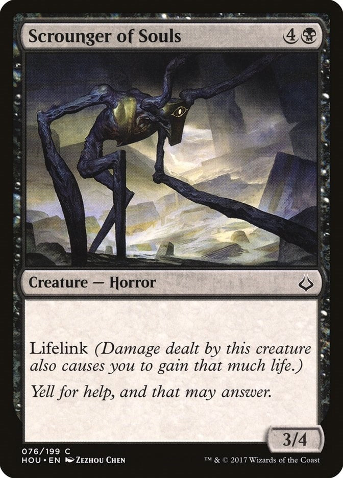 Image for Scrounger of Souls (76) [Hour of Devastation] - Magic: The Gathering