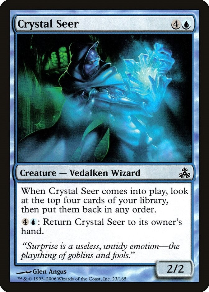 Image for Crystal Seer (23) [Guildpact] - Magic: The Gathering