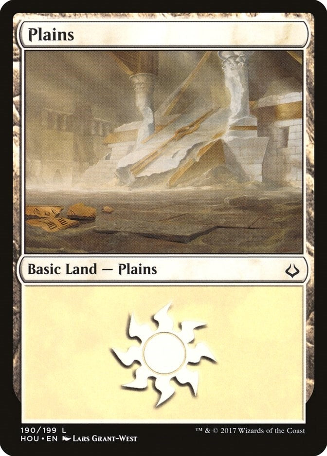 Image for Plains (190) (190) [Hour of Devastation] - Magic: The Gathering