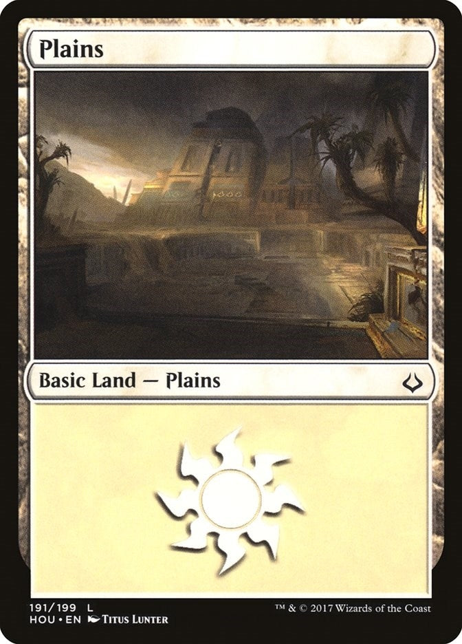 Image for Plains (191) (191) [Hour of Devastation] - Magic: The Gathering
