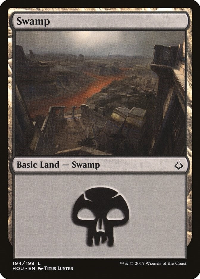 Image for Swamp (194) (194) [Hour of Devastation] - Magic: The Gathering