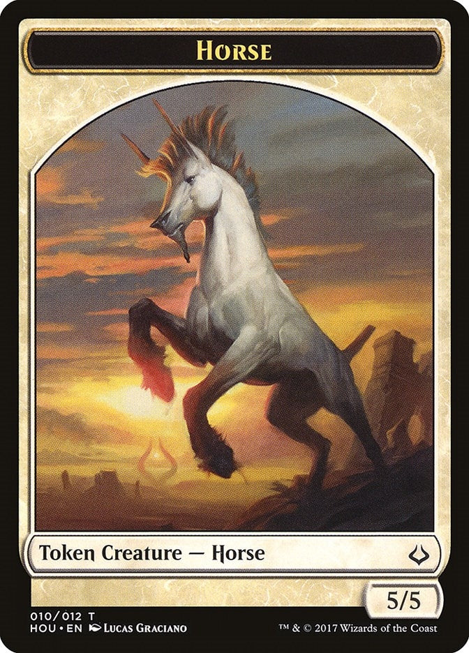 Image for Horse Token (10) [Hour of Devastation] - Magic: The Gathering