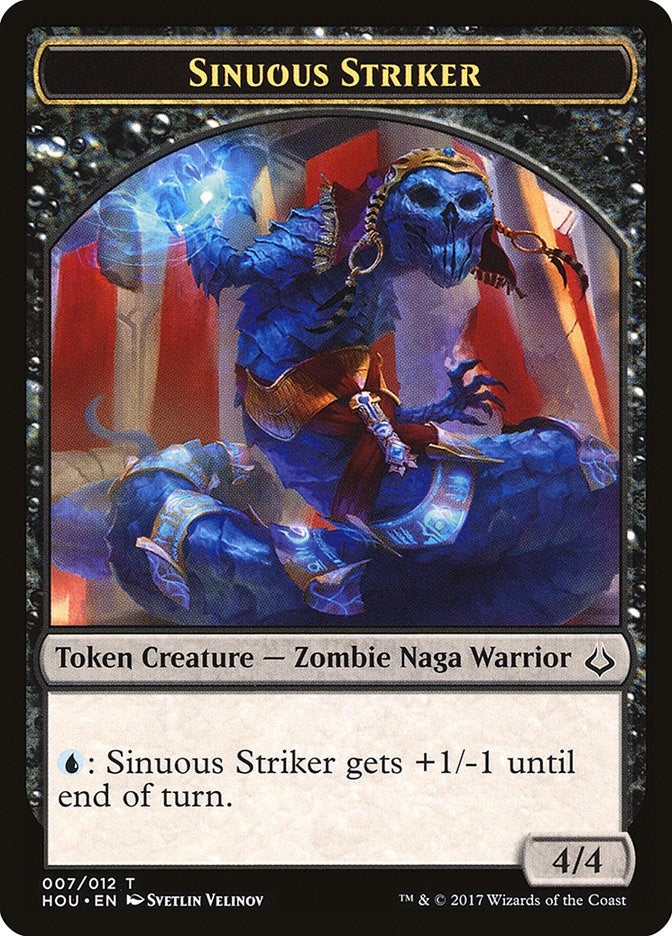 Image for Sinuous Striker Token (7) [Hour of Devastation] - Magic: The Gathering