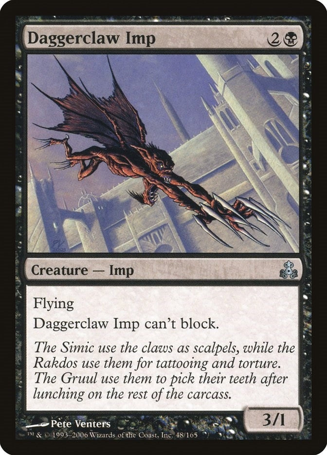 Image for Daggerclaw Imp (48) [Guildpact] - Magic: The Gathering