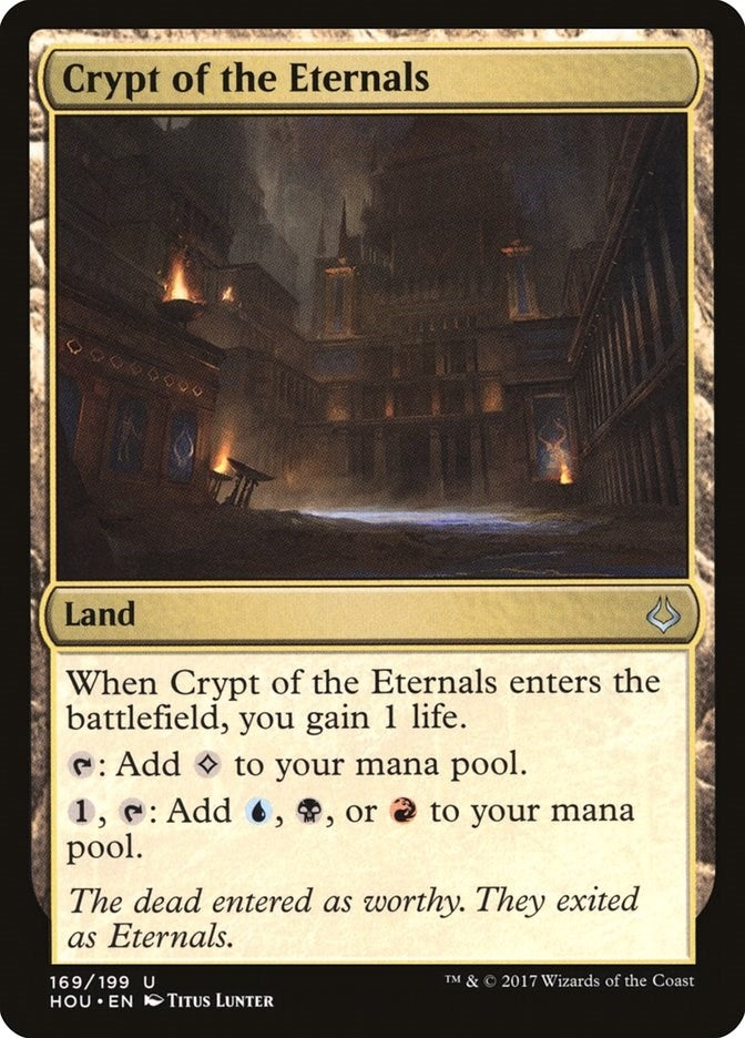 Image for Crypt of the Eternals (169) [Hour of Devastation] - Magic: The Gathering