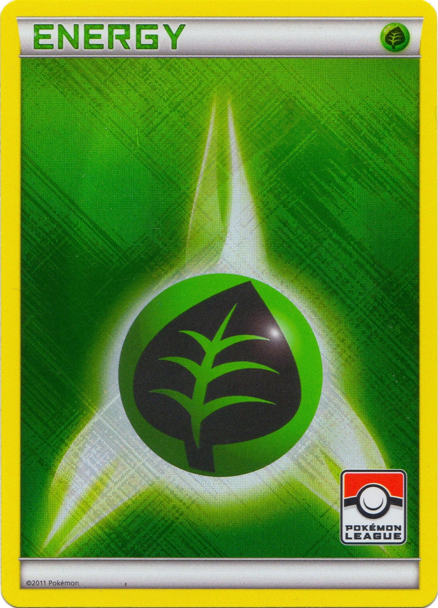 Image for Grass Energy (2011 Pokemon League) [League & Championship Cards] - Pokemon