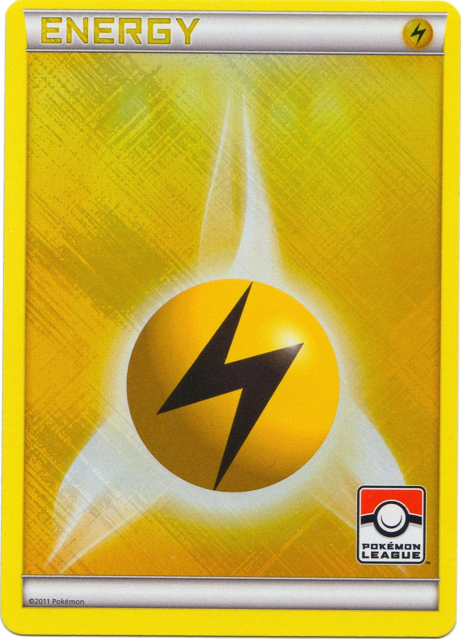Image for Lightning Energy (2011 Pokemon League) [League & Championship Cards] - Pokemon