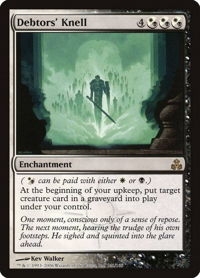 Image for Debtors' Knell (141) [Guildpact] - Magic: The Gathering