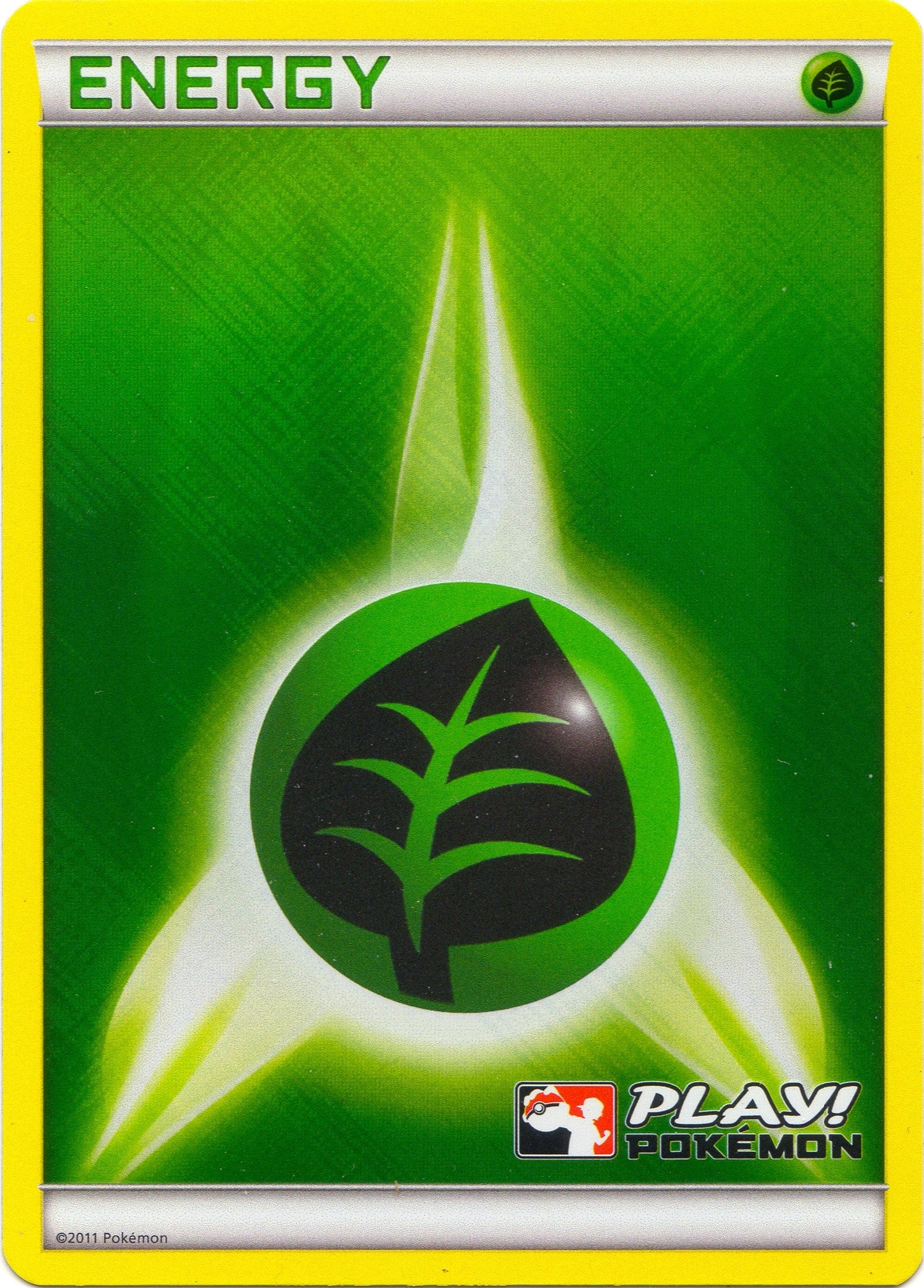 Image for Grass Energy (2011 Play! Pokemon) [League & Championship Cards] - Pokemon
