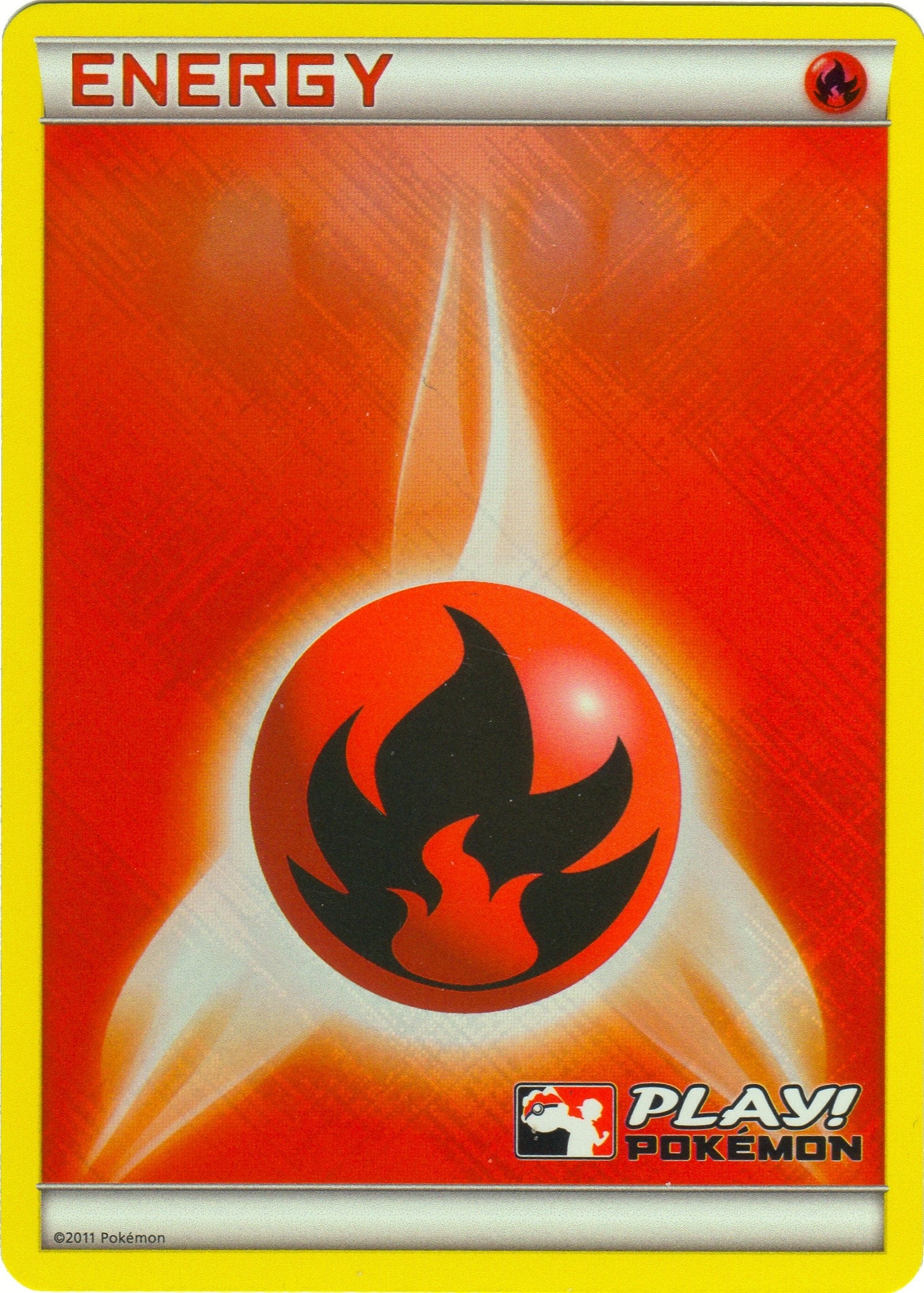Fire Energy (2011 Play! Pokemon) [League & Championship Cards]