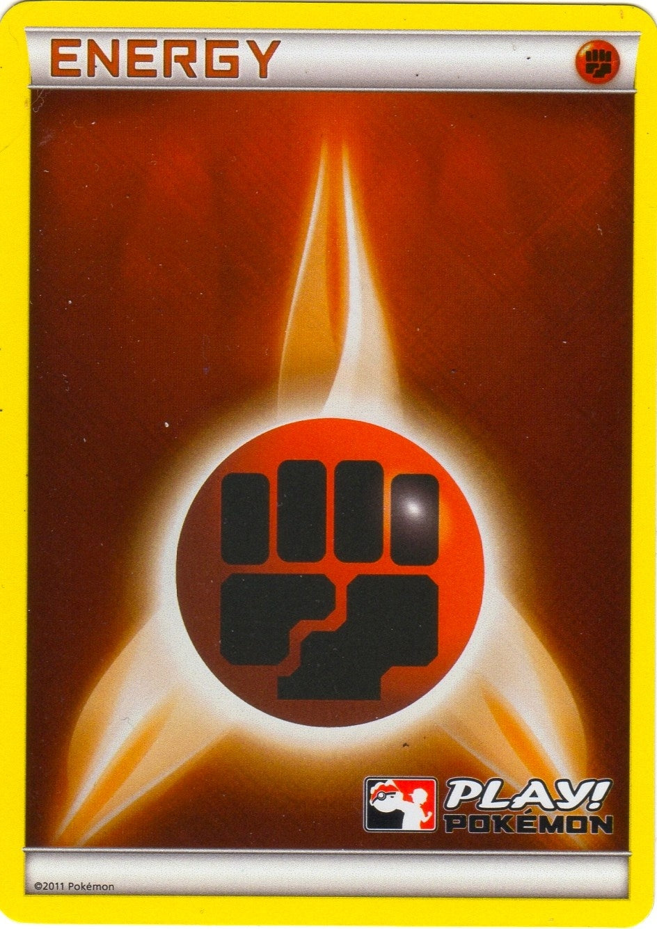 Image for Fighting Energy (2011 Play! Pokemon) [League & Championship Cards] - Pokemon