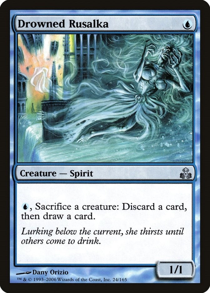 Image for Drowned Rusalka (24) [Guildpact] - Magic: The Gathering