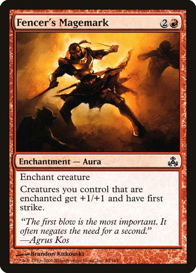 Image for Fencer's Magemark (65) [Guildpact] - Magic: The Gathering