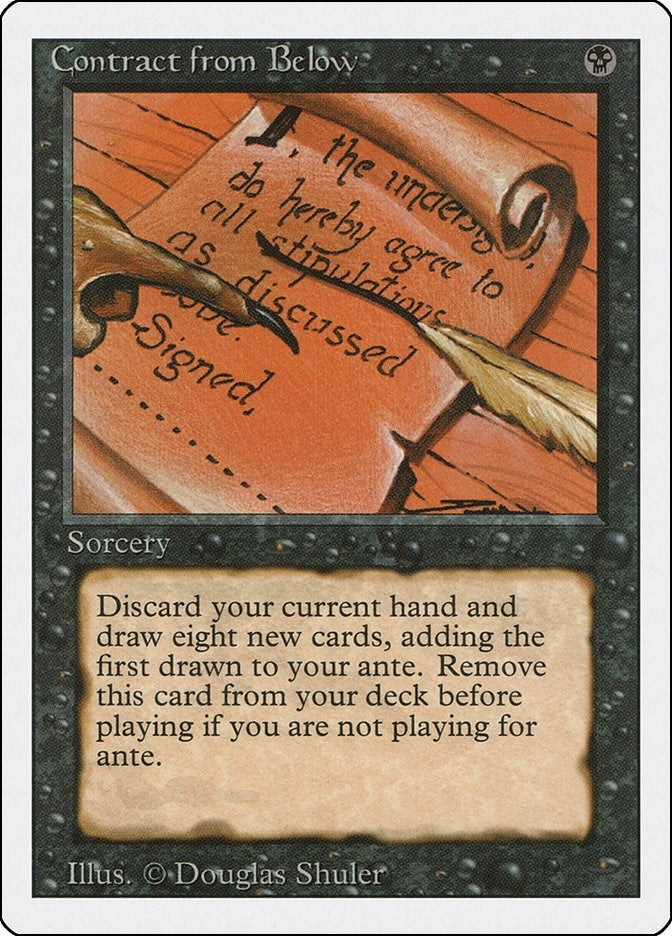 Image for Contract from Below [Revised Edition] - Magic: The Gathering