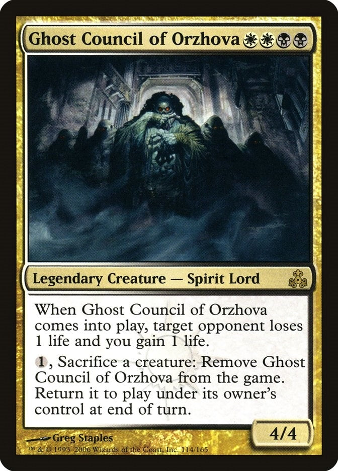 Image for Ghost Council of Orzhova (114) [Guildpact] - Magic: The Gathering