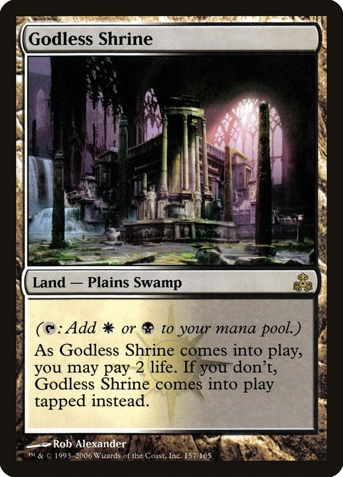 Image for Godless Shrine (157) [Guildpact] - Magic: The Gathering