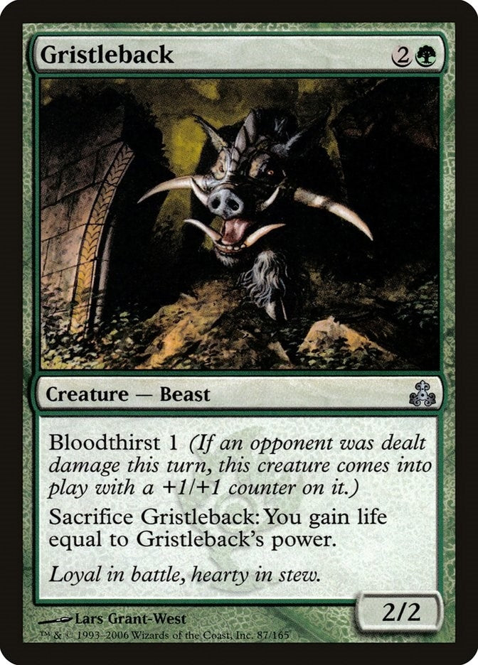 Image for Gristleback (87) [Guildpact] - Magic: The Gathering