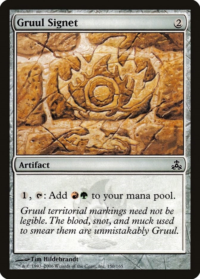 Image for Gruul Signet (150) [Guildpact] - Magic: The Gathering