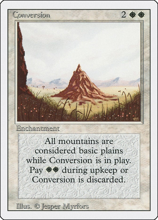 Image for Conversion [Revised Edition] - Magic: The Gathering