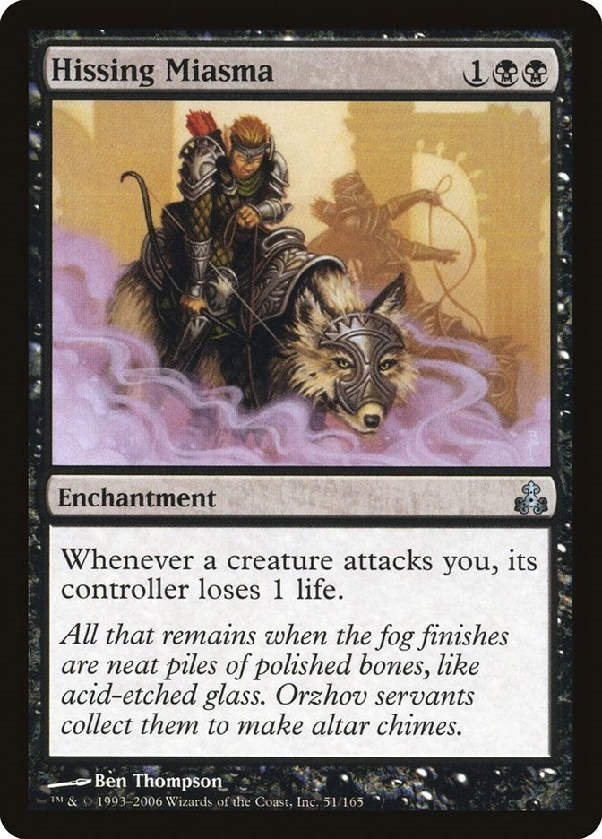 Image for Hissing Miasma (51) [Guildpact] - Magic: The Gathering