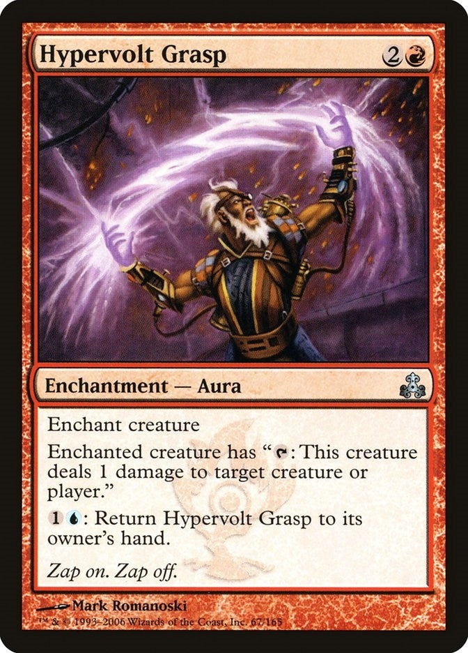 Image for Hypervolt Grasp (67) [Guildpact] - Magic: The Gathering