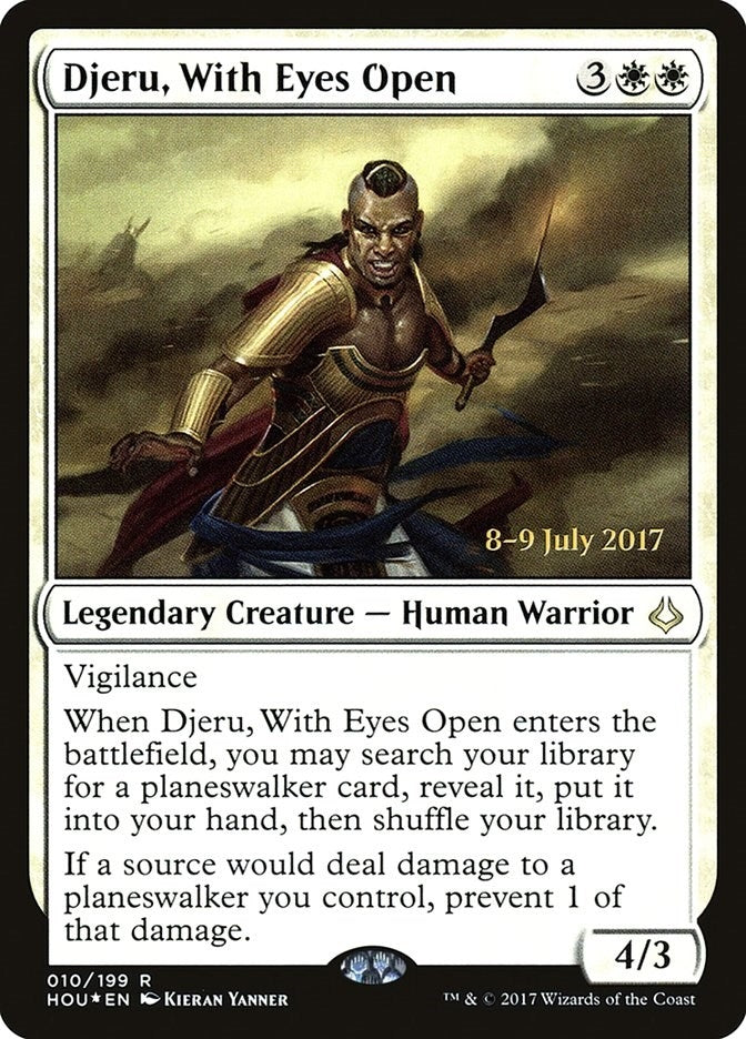 Image for Djeru, With Eyes Open (10) [Prerelease Cards] - Magic: The Gathering