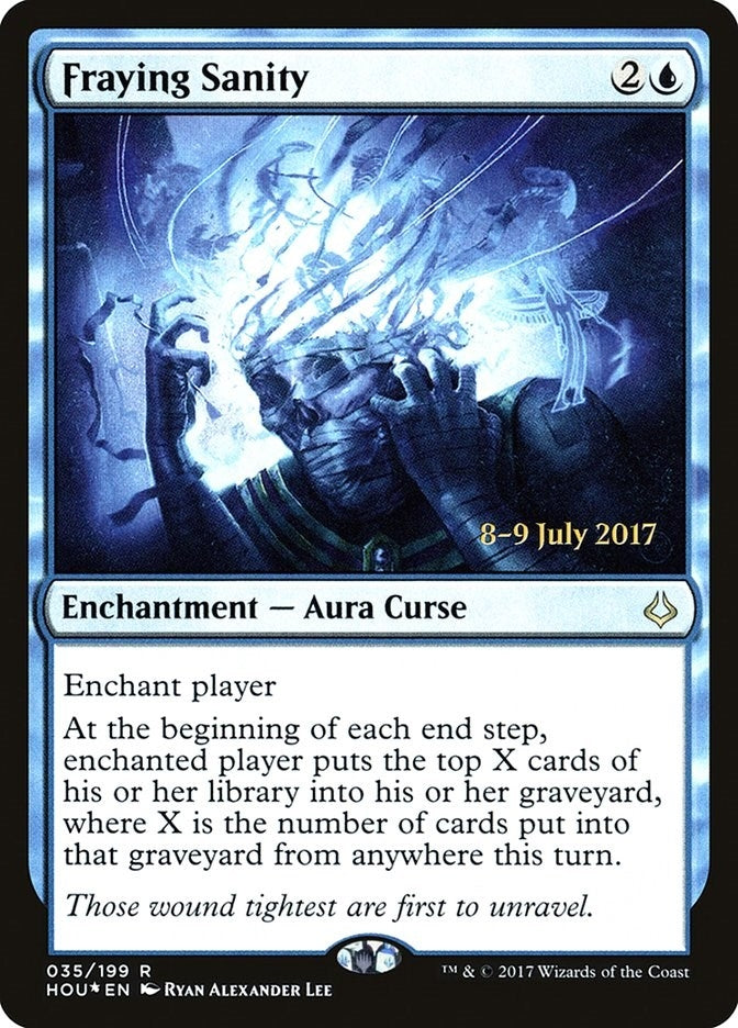 Image for Fraying Sanity (35) [Prerelease Cards] - Magic: The Gathering
