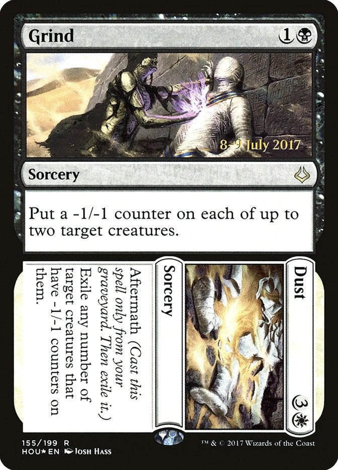 Image for Grind // Dust (155) [Prerelease Cards] - Magic: The Gathering