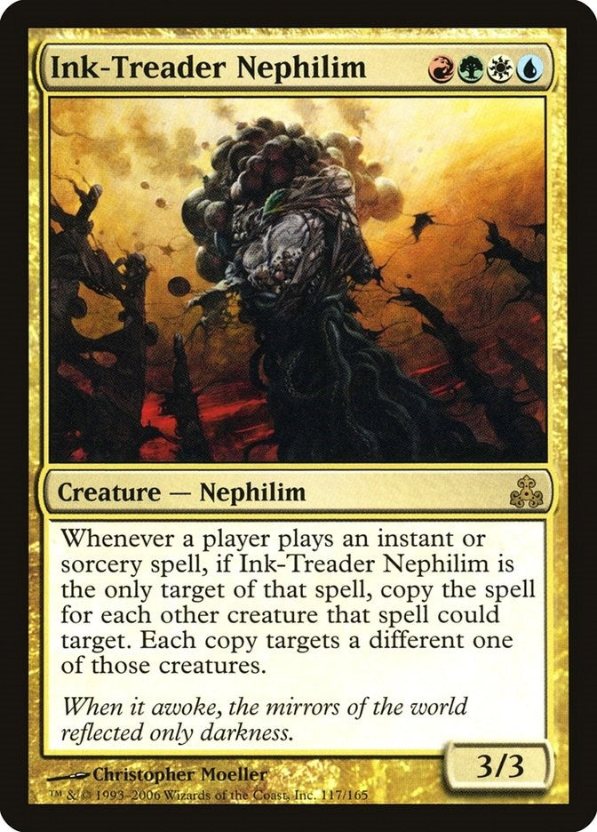 Image for Ink-Treader Nephilim (117) [Guildpact] - Magic: The Gathering
