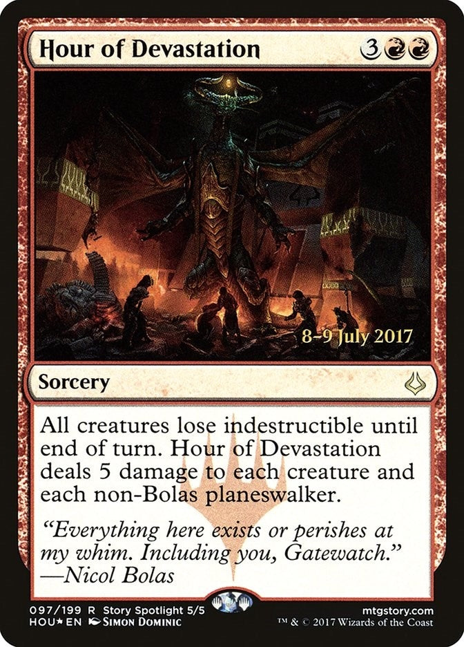 Image for Hour of Devastation (97) [Prerelease Cards] - Magic: The Gathering